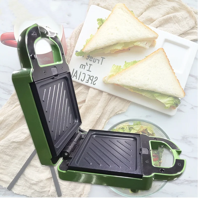 Home Multi-function Double-sided Heating Sandwich Maker Light Breakfast Maker Waffle Toaster Toaster Fast Production