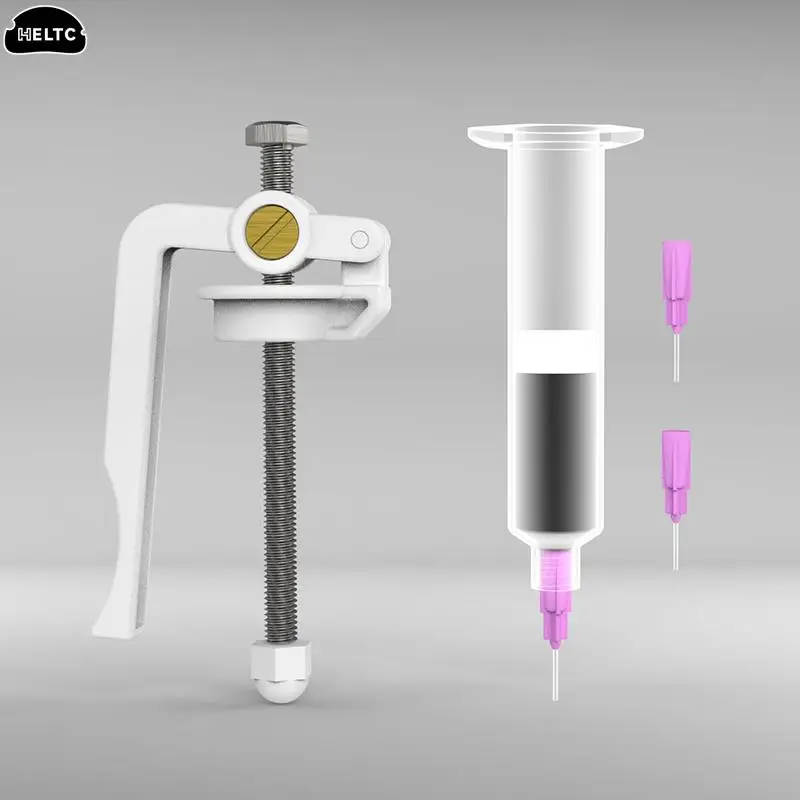 Piston Push Rods Solder Paste Extruder Welding Green Oil Booster Propulsion Tool Uv Glue Rod Booster Circuit Board Soldering Solder Paste Extruder 1PC