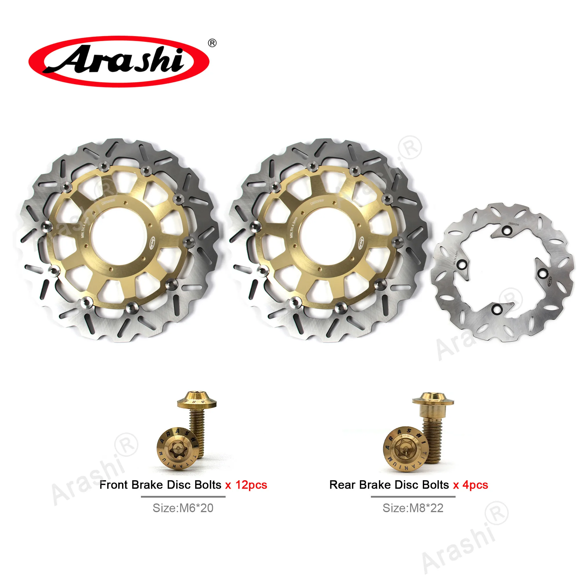 

Arashi CNC полностью плавающий передний задний тормозной диск для HONDA CBR929RR 2000 2001 тормозные диски CBR 929 RR CBR929 мотоцикл