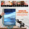 VEVOR Professional Dual-Action Airbrush Kit 120W Electric Spray Gun Air Brush Painting Set Art Nail Tattoo Makeup Model Sprayer 2