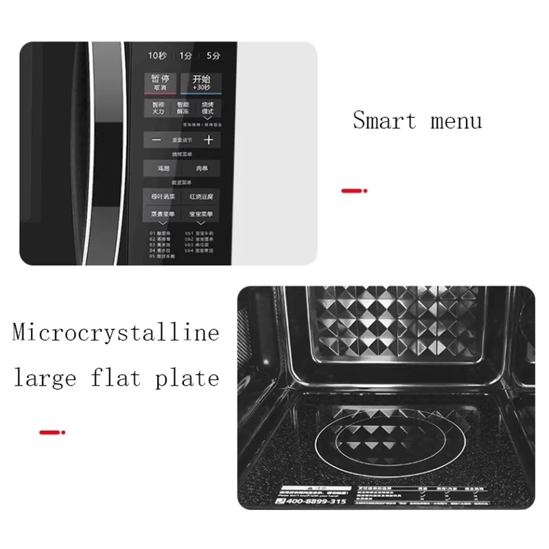 Home Inverter Microwave Flat Light Wave Oven Steam All-in-One Smart Kitchen Appliances Hornos Microondas микроволновая печь