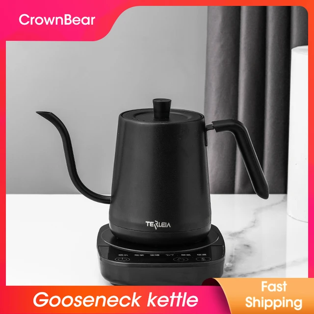 Electric Kettle 220V Coffee Thermos For Tea Pot Milk 1000W Long Spout  Gooseneck Kettle 800ml Water Heater Tea Kettl Water Kettle - AliExpress