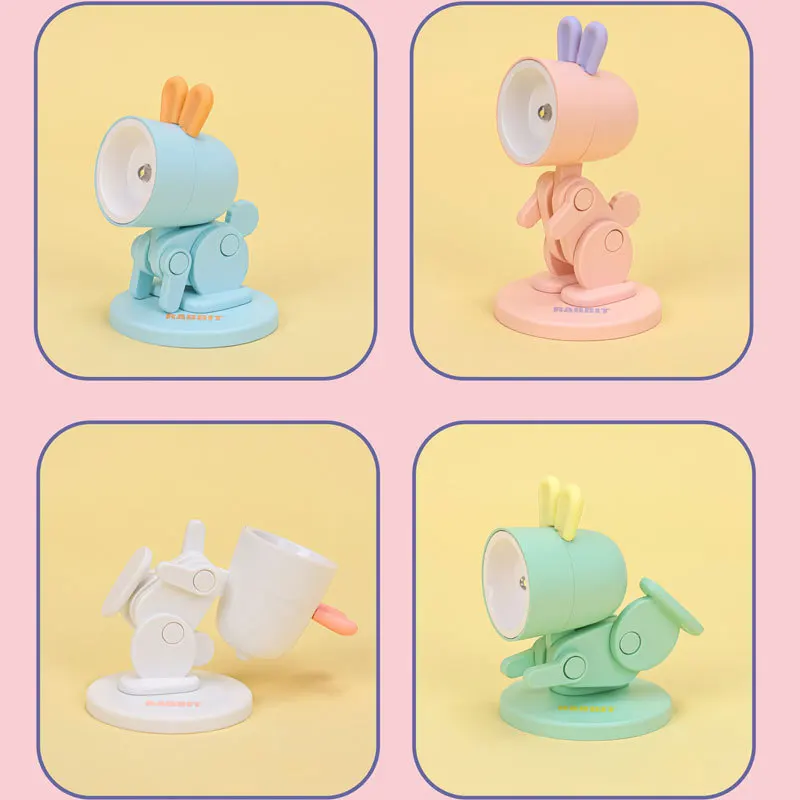 

Kids Room Bedside Led Night Light 2023 Mini Cute Pet Light Eye Protection Desk Lamp Gift Bedroom Living Table Lamp Hot