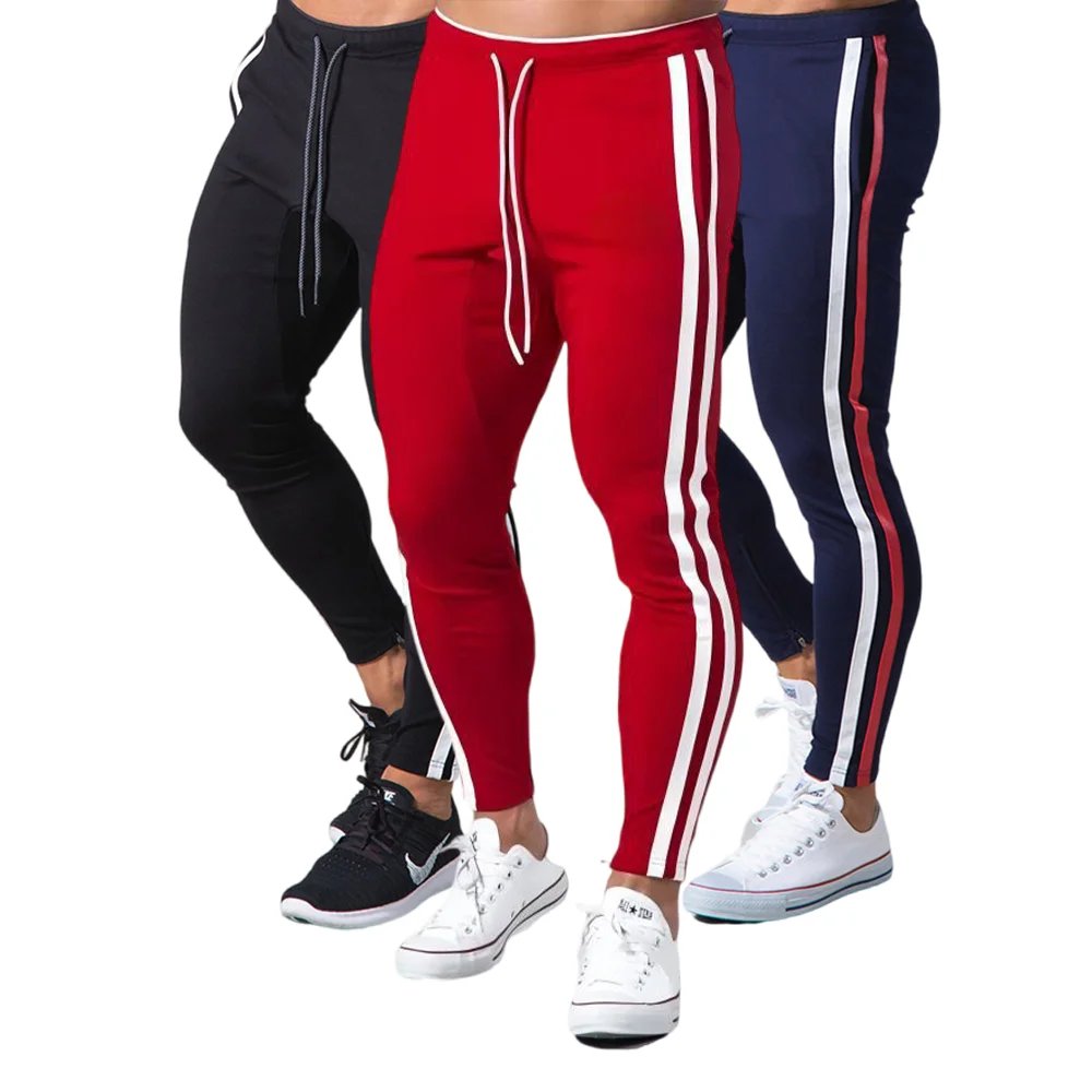 Sweatpants Men Running Trousers Fitness Jogging Pants Casual Sport Long Pants sport jogging trousers fleece sweatpants