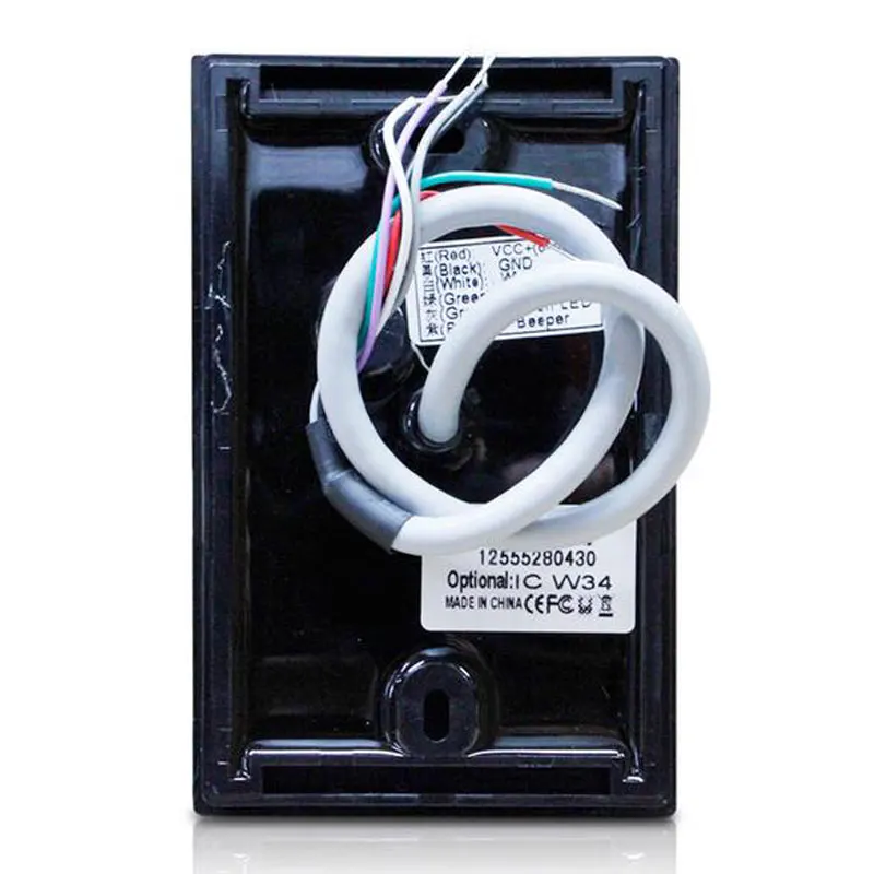 ZK KR101M 위건드 34 13.56mhz IC NFC 카드 리더 방수 출입 통제 시스템 리더