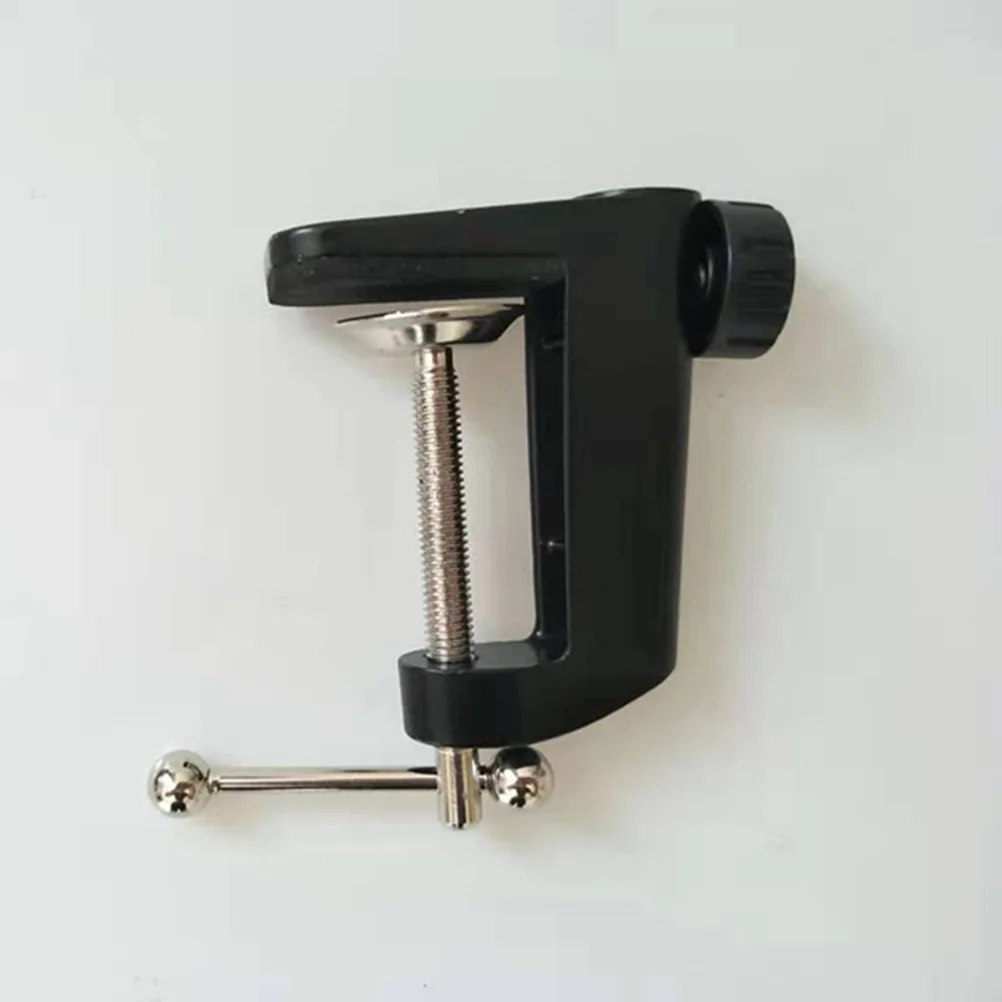 Shape Desk Table Mount Clamp Microphone Stand Scissor Arm Bracket Desktop Lamp Holder