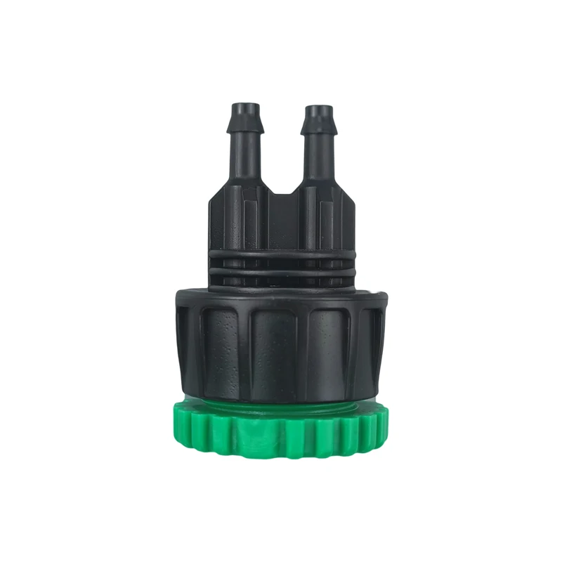 Garden Tap Y Water Splitter 1/2 3/4 To 1/4" 4/7 Hose Splitter Watering