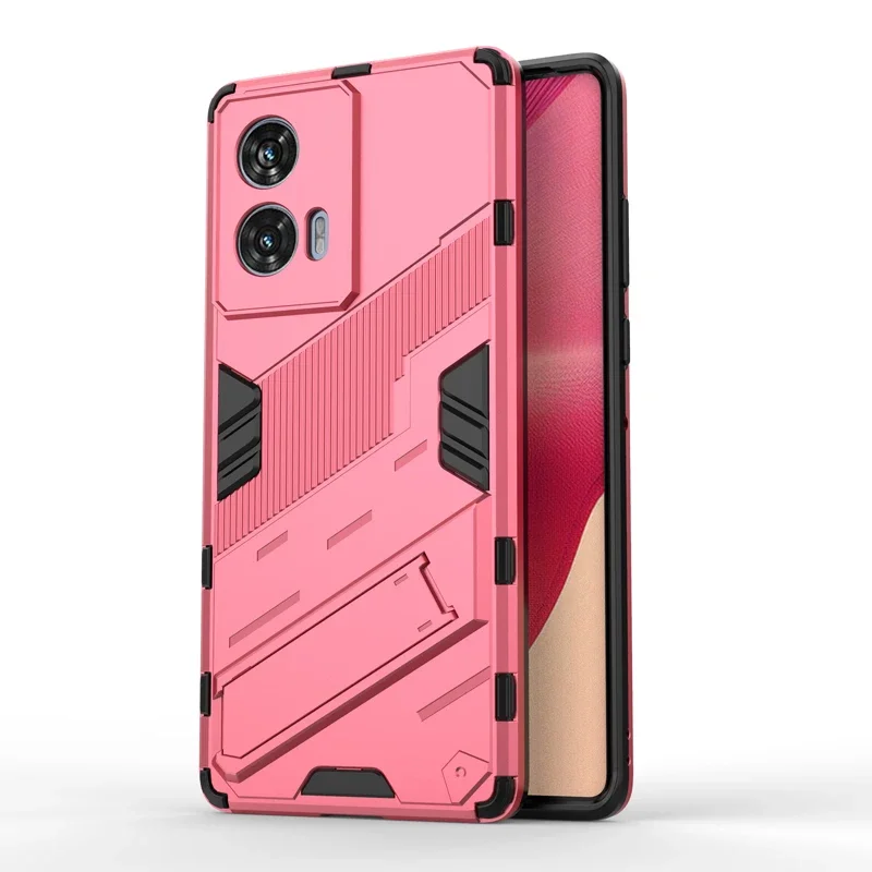 Heavy Duty Armor Phone Case with Kickstand - Shockproof Hard PC Back Cover