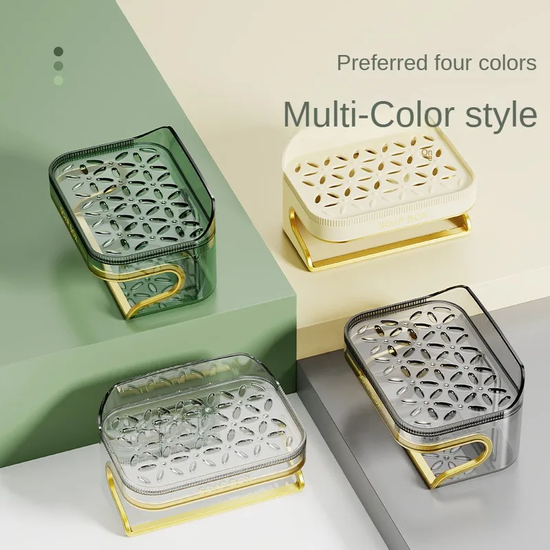 

Бытовая мыльница, инновационная прочная легко устанавливаемая универсальная Удобная мыльница со сливной присоской, стойка для хранения