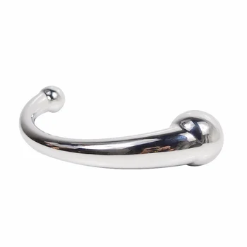 Stainless Steel Prostate Massager Anal Dildo Butt Plug G-spot stimulator Adult Sex Toys for Men Woman Gay 5