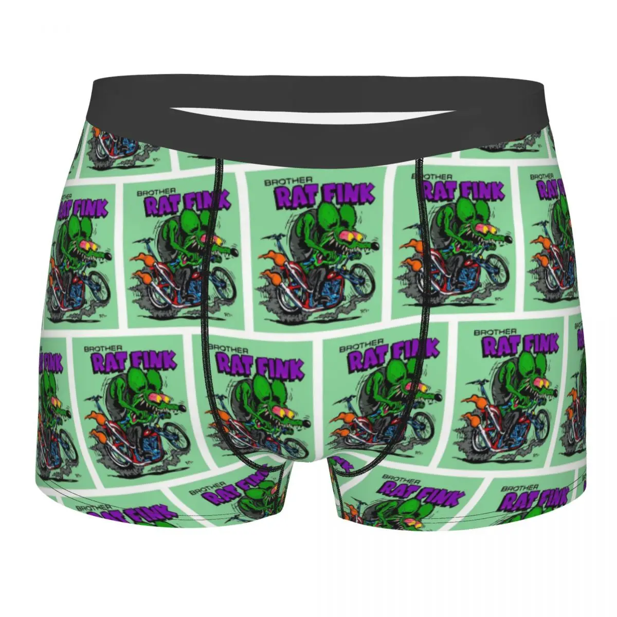 Harajuku Tales Of The Rat Fink 6 (5) Man's Boxer Briefs Rat Fink Highly Breathable Underwear High Quality Print Shorts Gift Idea