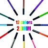 12 Colors 2.0mm HB Replaceable Lead for Automatic Pencils School Office Art Painting Writing Stationery Supplies Smooth Writing 4