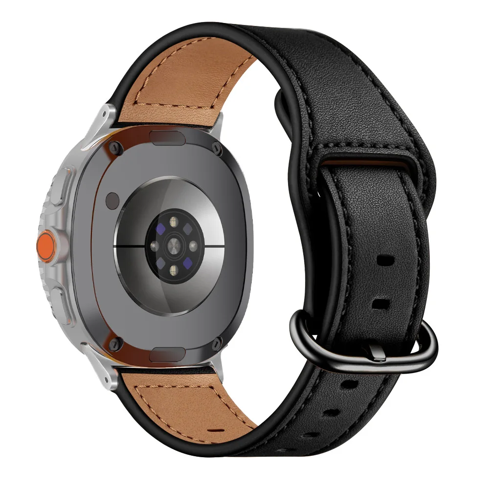 Premium Genuine Leather Strap for Smartwatch - Elegant and Durable Design