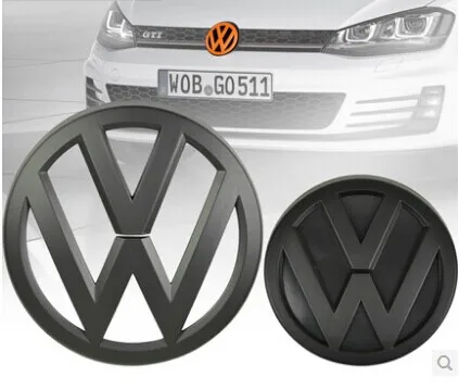 전면 및 후면 그릴 엠블럼 배지 로고, VW 폭스바겐 골프 7 MK7 GTI 자동차 스타일링 커버