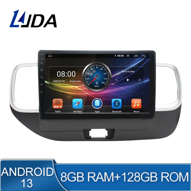 

8G+128G DSP Android 13 Car Multimedia Player For Hyundai Venue 2017 2018 2019 2020 2Din Car Radio GPS Navi Stereo WiFi Octa Core