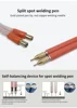 HT-SW01A 11.6KW Heltec Battery spot welder for 18650/21700/32700 button battery point welding machine 0.05-0.2MM 6