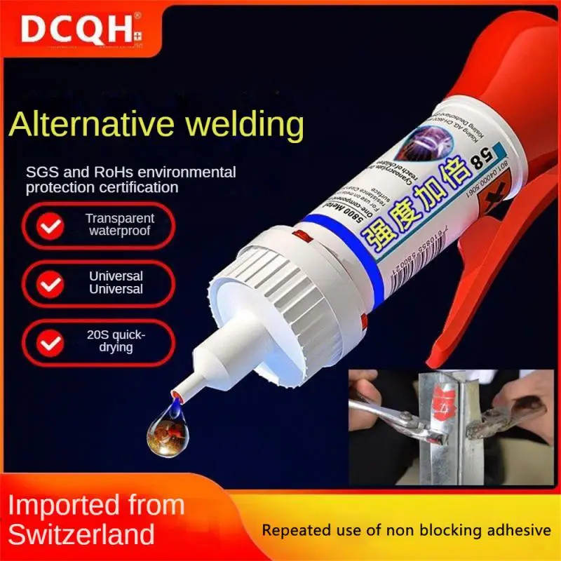 50g Powerful Universal Quick-drying Sealer Strong Welding Adhesive Tyre Repair Glue Liquid Repair Glue for Wood Metal Plastic