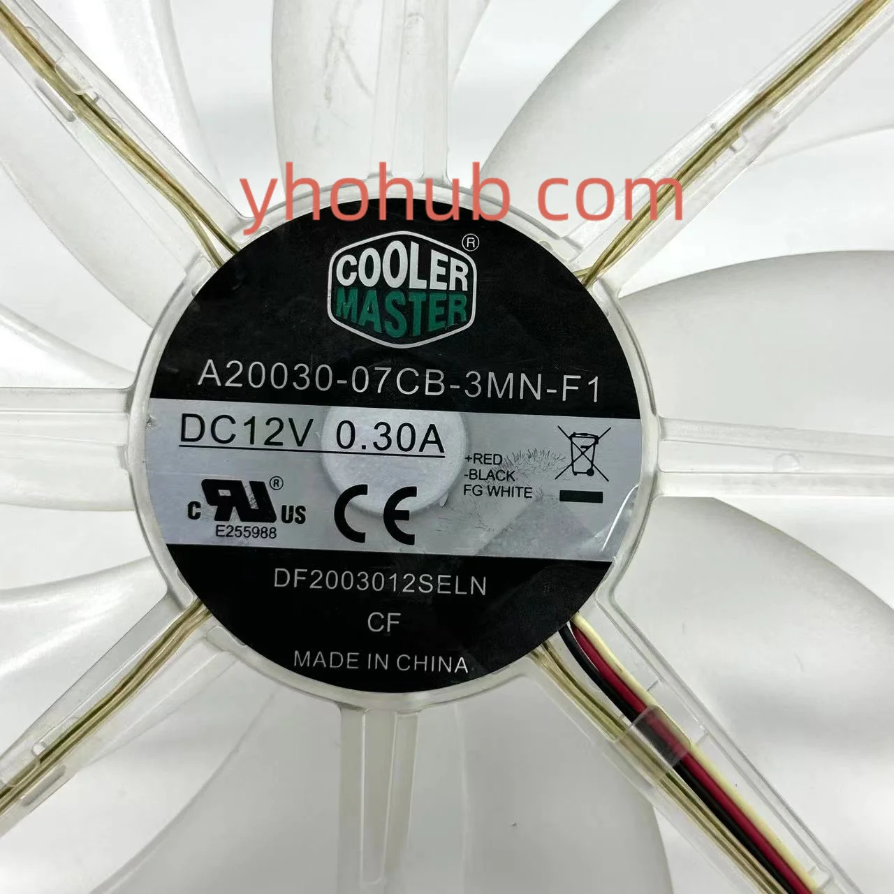 ventoinha de refrigeração