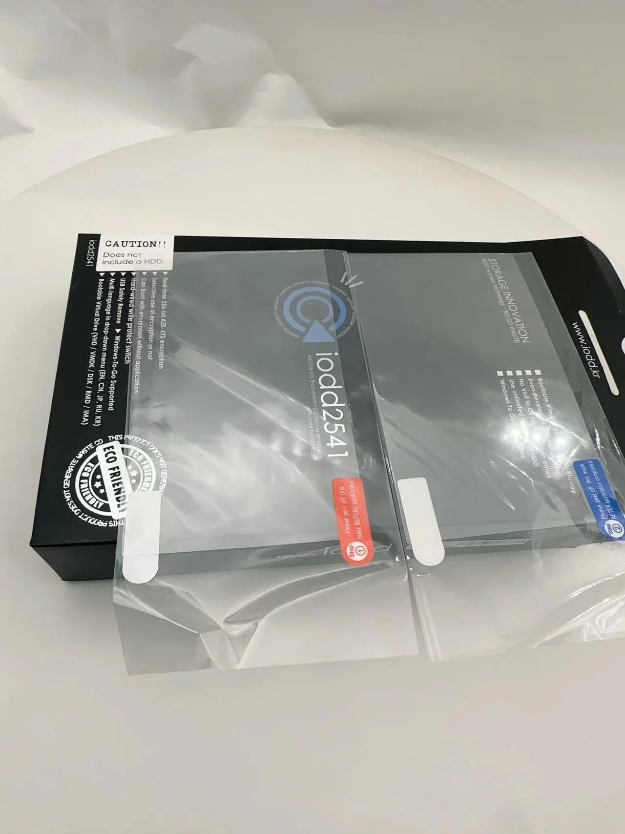 Hdd enclosure protect film Frosted Hd protective film iodd2541