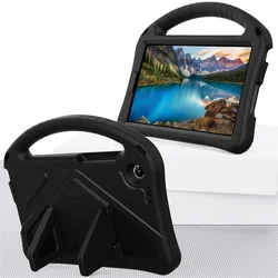 Children's Cute EVA Foam Shockproof Tablet Case - Portable and Durable Cover for Lenovo Tab One (Style 2 - Black)