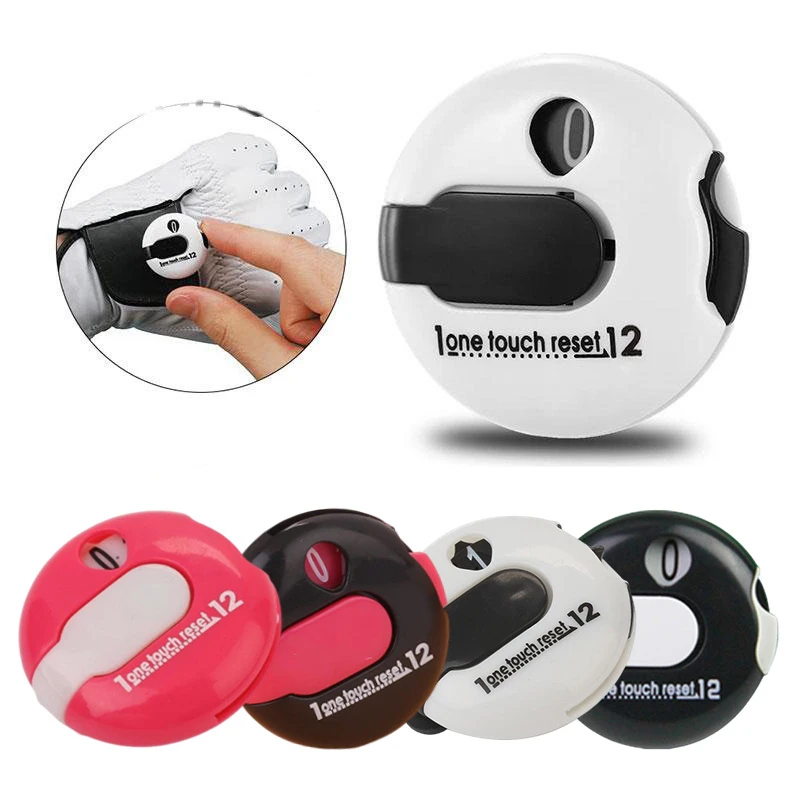 Mini Golf Score Counter Glove Clip Golf Strokes Counter Digital Scoring Golf Shot Count Strokes Putt Score Glove Counter