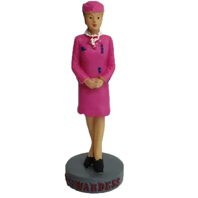 Professional Miniature Figurines Set – Doctor, Nurse, Astronaut, and Worker Desk Decor