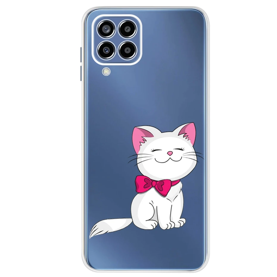 Clear Soft Silicone TPU Bumper Case for Samsung Galaxy M33 5G