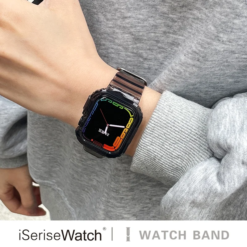 Iseriswatch- ġ Iwatch7 ĵ  Ʈ,  ġ Se 41mm/45mm,  , ÷Ǯ ũƼ, ִ TPU Ʈ, 