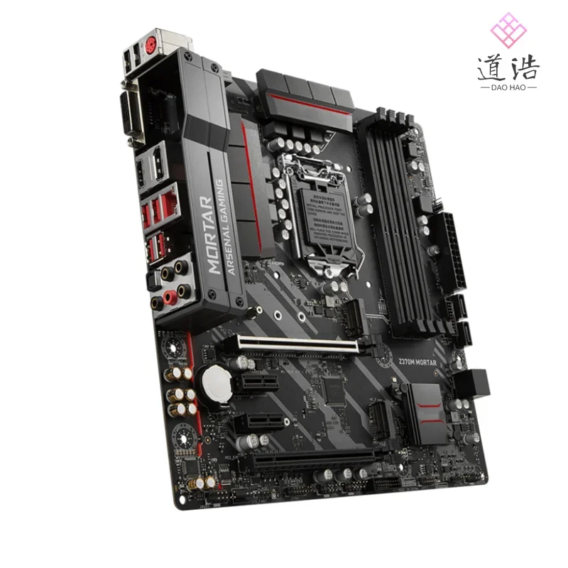 For Z370M MORTAR Motherboard 64GB M.2 HDMI USB2.0 LGA 1151 DDR4 Micro ATX Z370 Mainboard 5 For Z370M MORTAR Motherboard 64GB M.2 HDMI USB2.0 LGA 1151 DDR4 Micro ATX Z370 Mainboard - Image 3