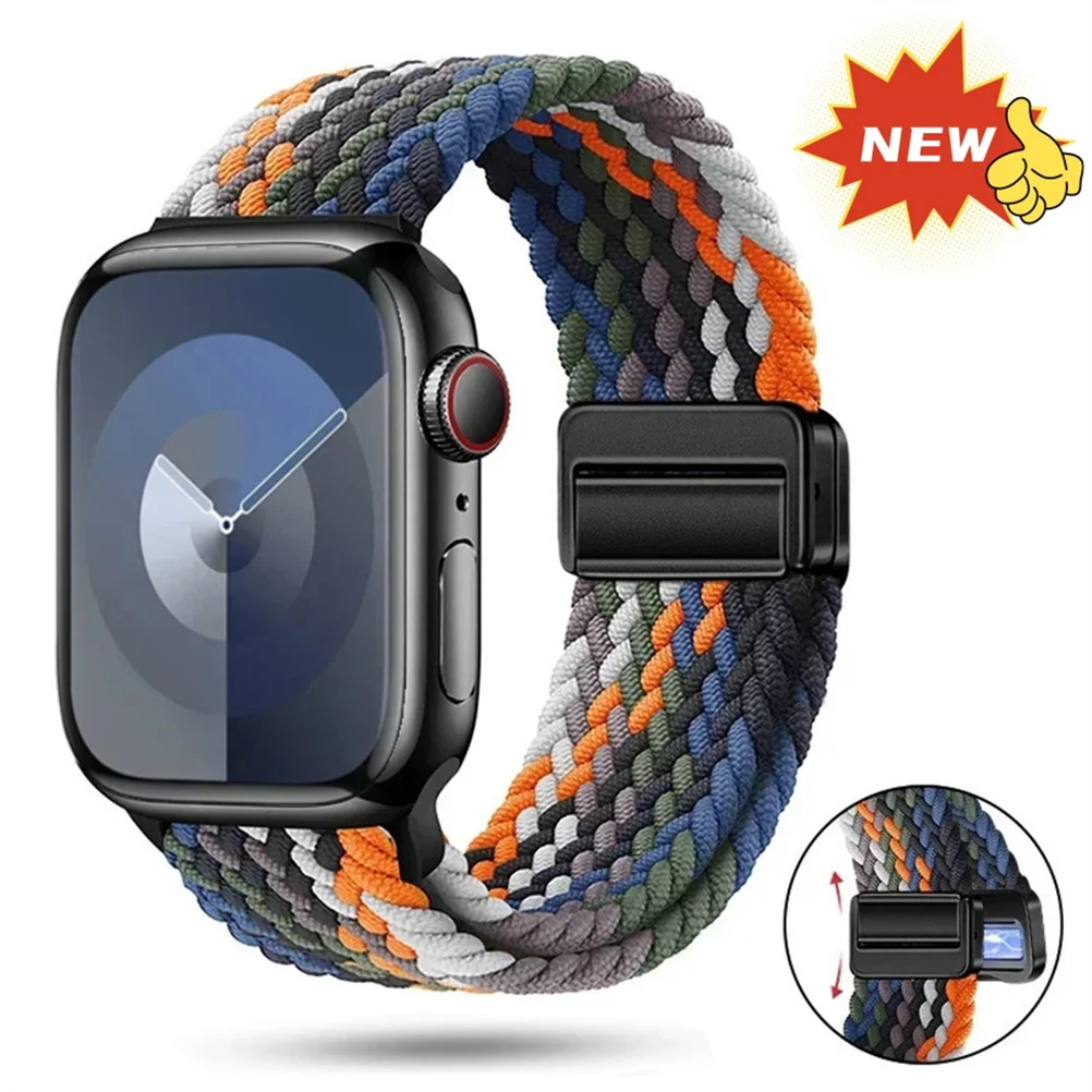 Braided Magnetic Buckle Bracelet