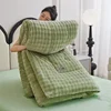 2024 new class A rabbit velvet thick blanket thickened winter quilt core milk velvet winter quilt student dormitory warm 1