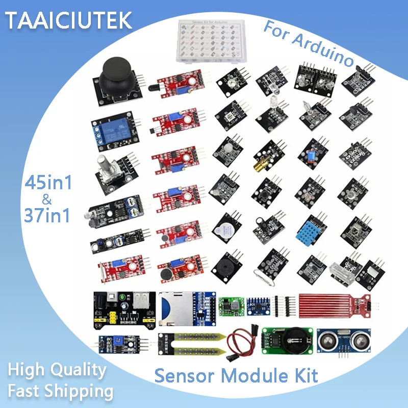 45-in-1-Sensors-Modules-For-Arduino-Starter-Kit-Better-Than-37-in-1 ...