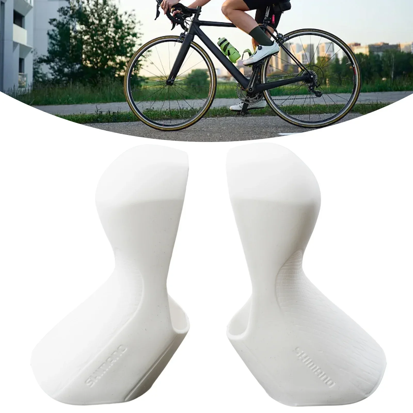 1 Pair Bicycle Shift Brake Lever Hoods Cover For-Shimano 105 ST-R7020/7025 Silica Gel Brake Levers Covers Road Bike Parts