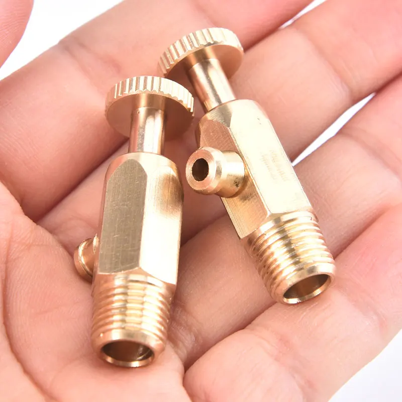 Water Adapter Ball Valve Brass Air Pressure Release Valve Water Valve Part Accessories for Water Heater Pressure Release Parts Tools water adapter ball valve