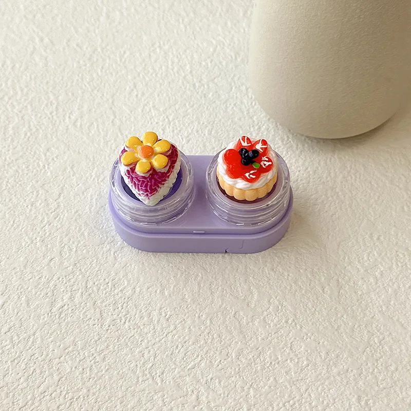 Compact Portable Contact Lens Storage Container | Sealed Case for Travel and Gift Giving
