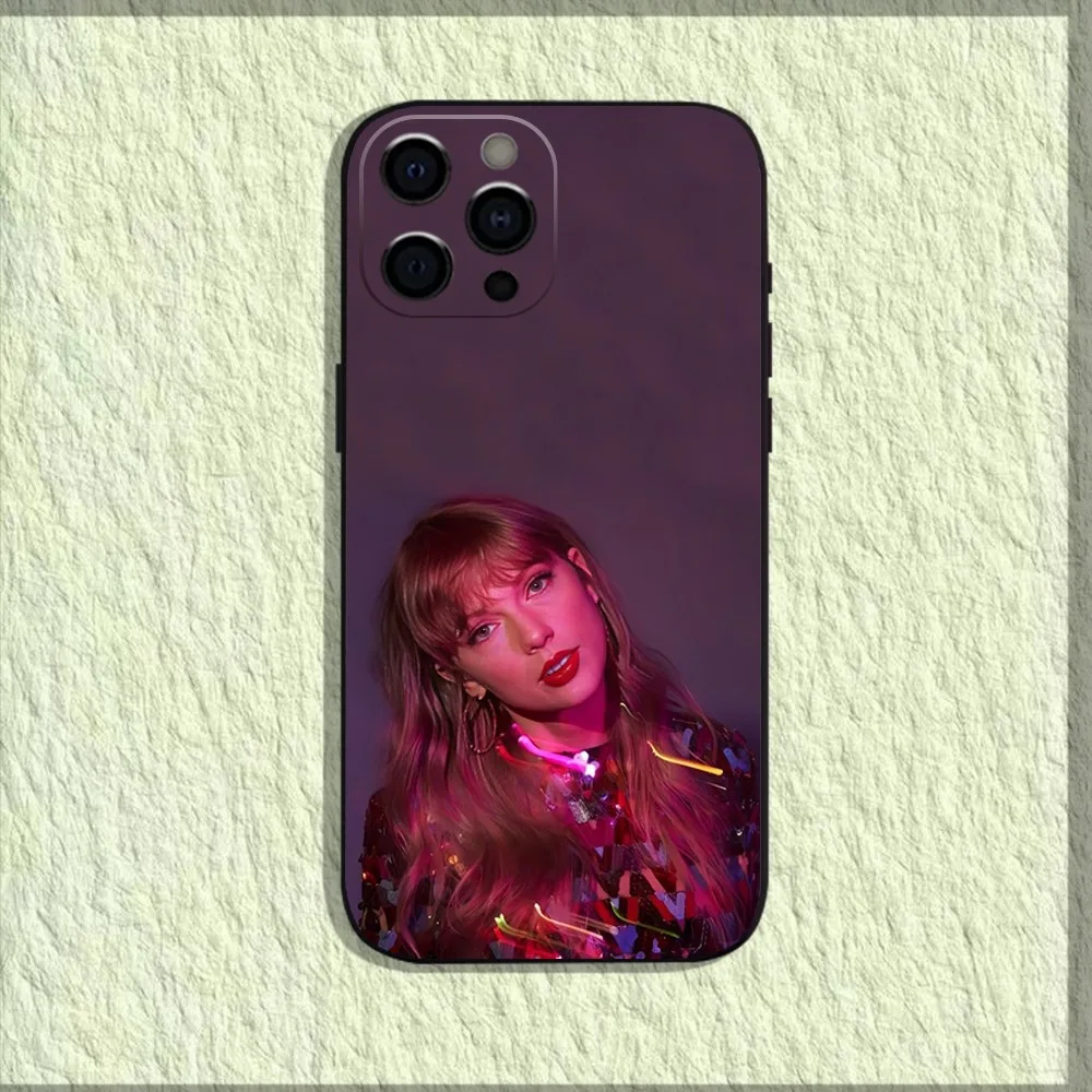 thumbnail image 1 of Funda de teléfono Tortured-T-TaylorS-TTPD-S-SwiftS para iPhone 16, 15, 14, 13, 12, 11, Pro, X, XS, Max, XR, Plus, Mini, funda negra suave, 1 of 4