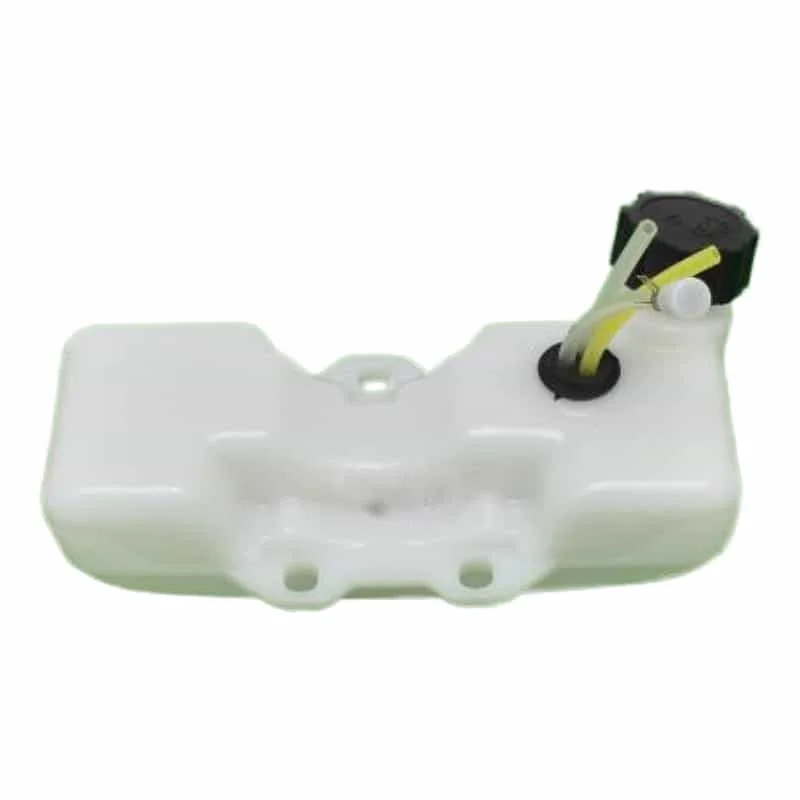 

TB26 FUEL TANK & CAP ASSEMBLY FOR MITSUBISHI HUASHENG TB-26 &MORE MINI 2 CYCLE 26CC STRIMMER BRUSHCUTTERS CLIPPERS