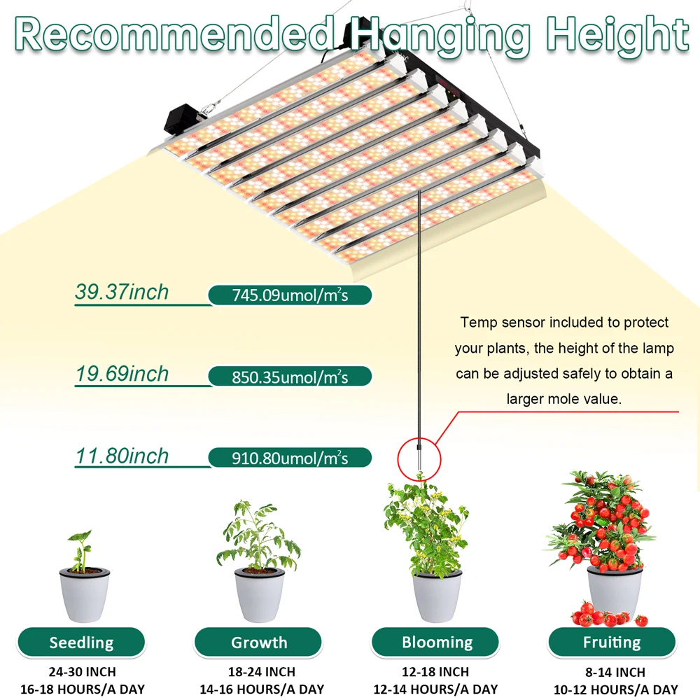 18 inch grow light best sale