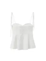 Asymmetric Bustier Tops for Women, Sweetheart Neck, Tied Thin Straps, Side Zipper, Female Camis, Sexy Fashion - Image 3