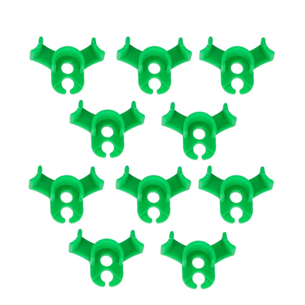 50 Clip Per Piante A 90° – Rosse E Verdi – Addestramento Low Stress Per Fusti E Rami
