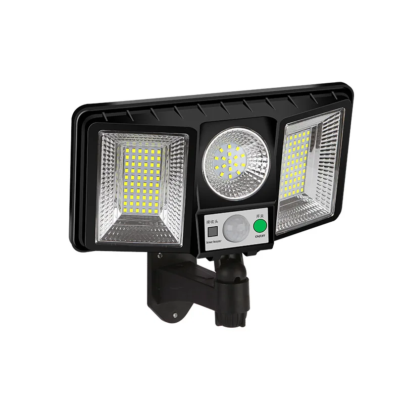 

СВЕТОДИОДНЫЙ Уличный настенный светильник на солнечной батарее, вращающийся водонепроницаемый супер яркий светильник с датчиком движения для сада, светильник жа