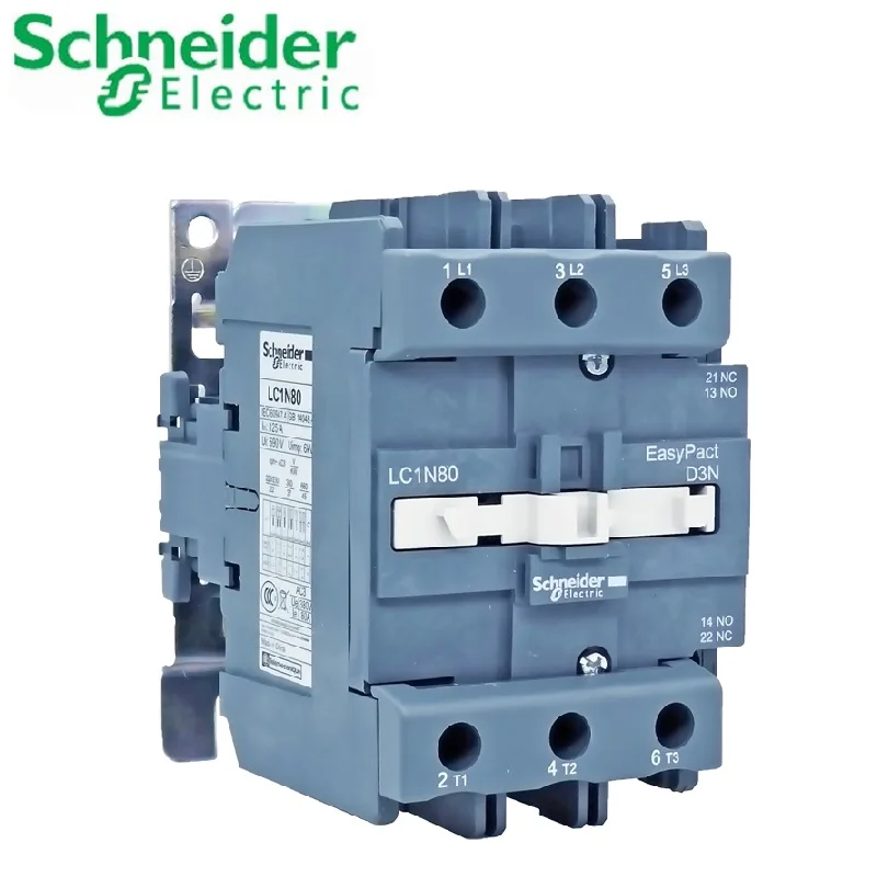 

Schneider electric EasyPact D3N 3-ploe contactors LC1N80 1NC & 1NO 50HZ LC1N80B5N LC1N80CC5N LC1N80F5N LC1N80M5N LC1N80Q5N