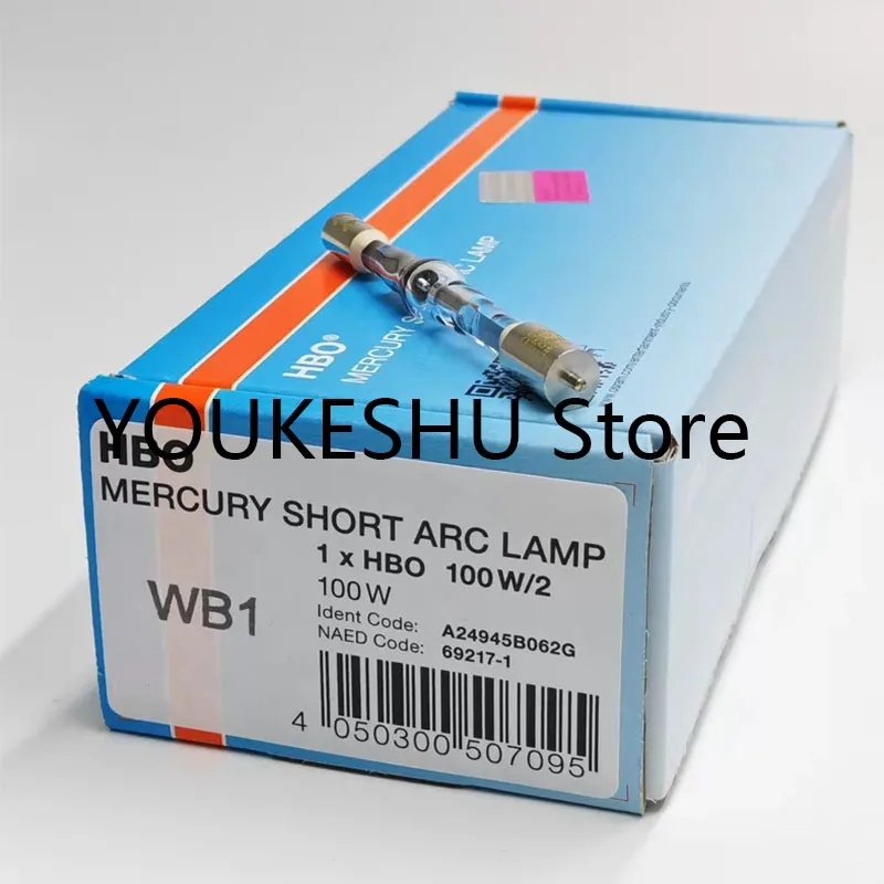 새로운 오리지널 HBO 100W/2 머큐리 숏 아크 램프 1X HBOR100W/2 100W 69217-1