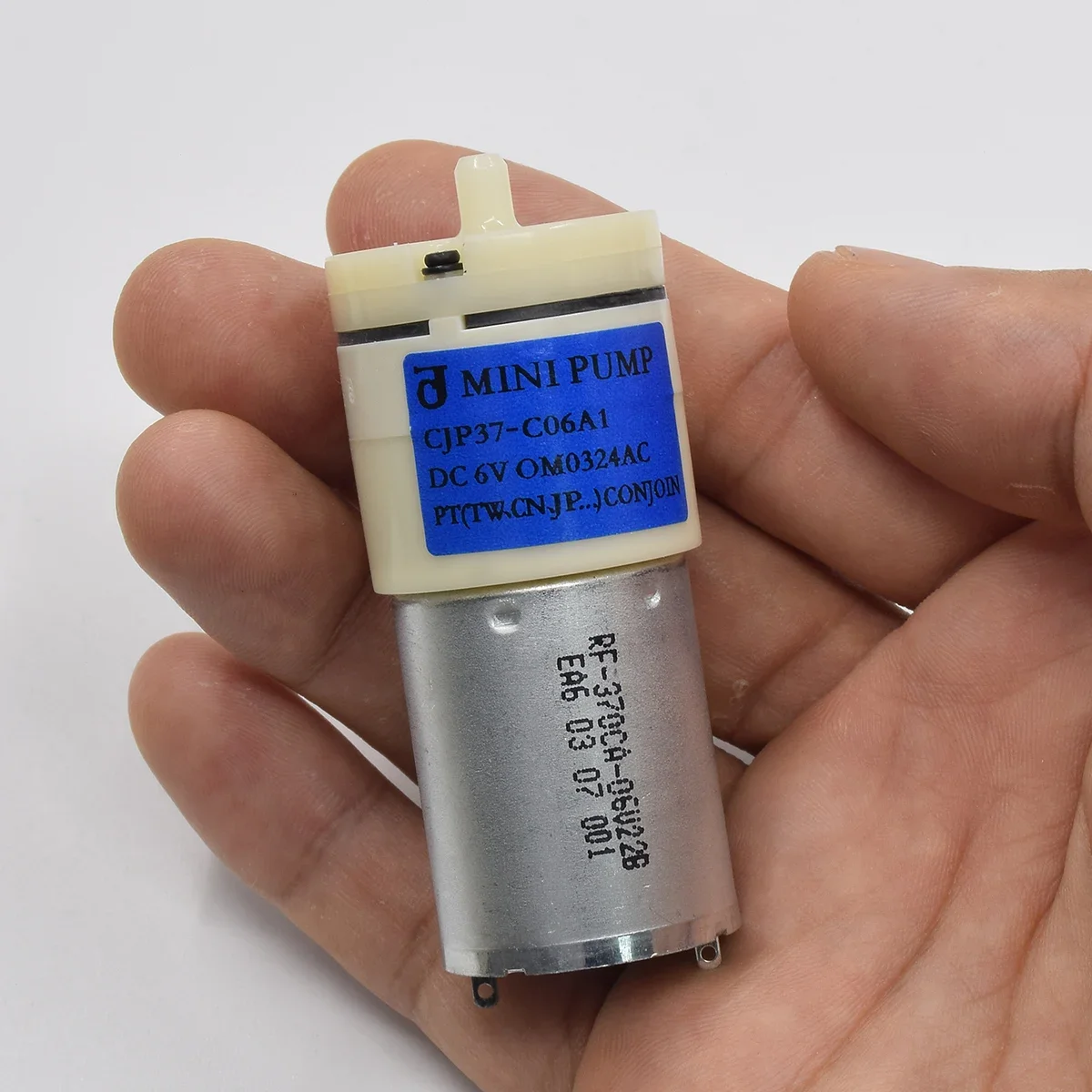 CONJOIN CJP37 C06A1 DC 5V 6V Mini 24mm 370 Motor Air Pressure Pump for Blood Pressure Monitor sphygmomanometer Fish Water Tank
