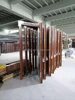 Entrance Gates Solid Wood Rolling Glass Door Automatic Gate Armored Entrance Compound Security Door 6