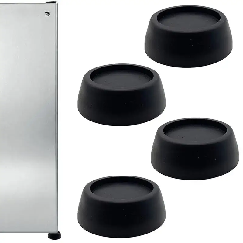 

Washing Machine Pads For Anti-Vibration 4-Pieces Washer And Dryer Anti Slip Mat With Rubber Mat For Washer And Dryer Fit All