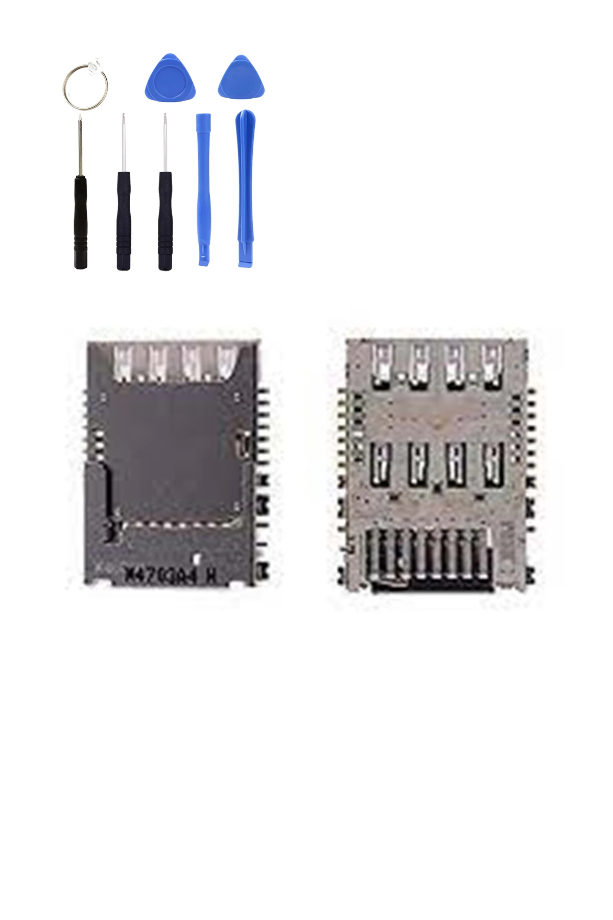Для Samsung J7 J700 Разъем для SIM-карты держатель sim-карты слот набор ремонта гнезда в