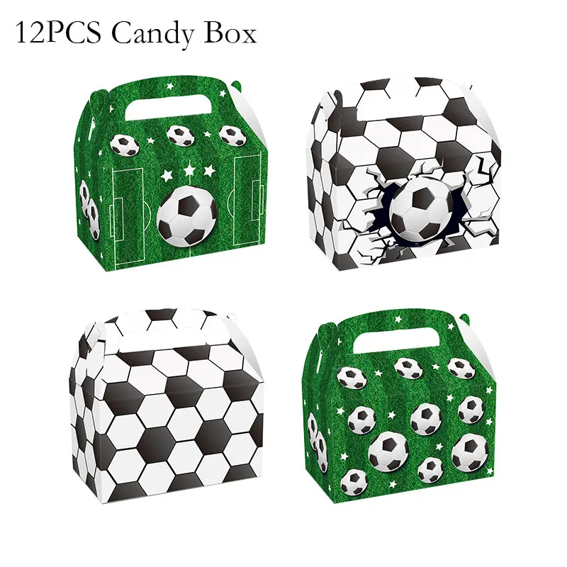 thumbnail image 1 of Decoración para fiesta de cumpleaños de fútbol, vajilla con temática deportiva de fútbol para niños, juego de vasos, platos, pancartas y globos para recuerdo de niño, 1 of 5