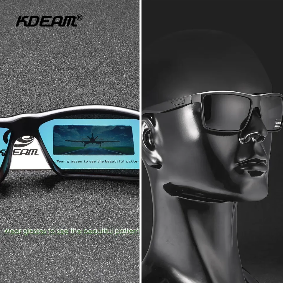 Occhiali Da Sole Uomo Donna Polarizzati Firmati Pieghevoli Neri