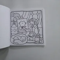 Fille Moments : Vol. 2 livres de coloriage pour adultes et adolescents avec des activités quotidiennes mignonnes et confortables pour la relaxation 5